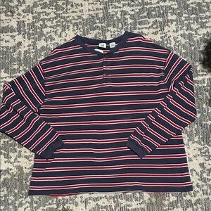 Vintage Gap Striped Henley